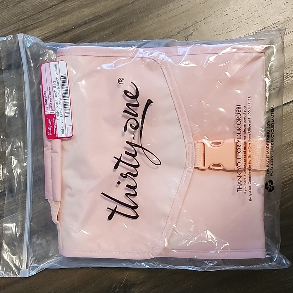 *New Thirty One Fold Over Lunch Bag*